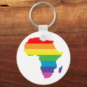 Porte-clés fierté africaine. (Recto)