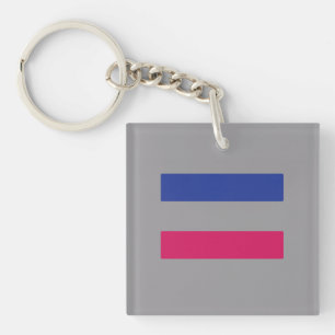 PORTE-CLÉS FIERTÉ ANDROGYNE