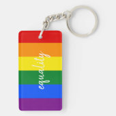 Porte-clés Fierté arc-en-ciel (Dos)