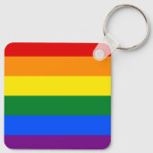 Porte-clés Fierté arc-en-ciel (Dos)