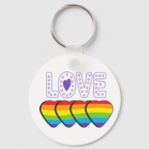Porte-clés Fierté d'amour. LGBT+Pride. Porte - clé d'amour de