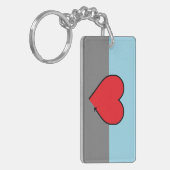 Porte-clés Fierté d'Autosexual (Devant gauche)