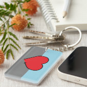 Porte-clés Fierté d'Autosexual (Devant droit)