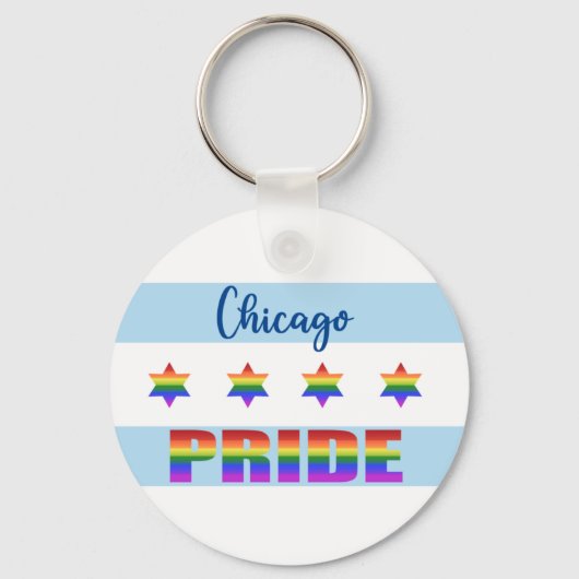 Porte-clés Fierté de Chicago (Recto)