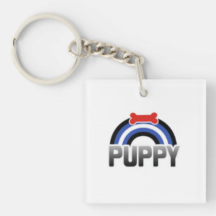 Porte-clés Fierté de jeu de chiot