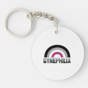 Porte-clés Fierté de la gynéphilie
