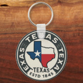 Porte-clés fierté de l'État du Texas (Recto)