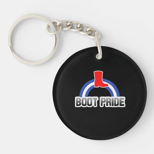 Porte-clés Fierté des bottes (Devant)