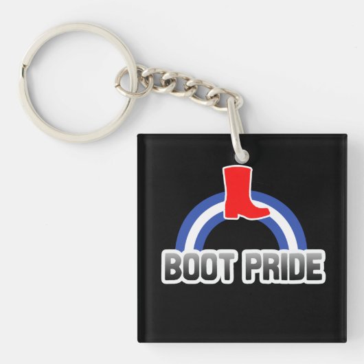 Porte-clés Fierté des bottes (Devant)