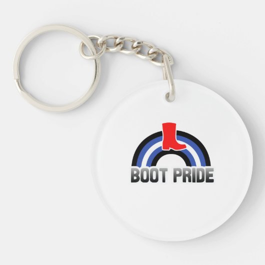 Porte-clés Fierté des bottes (Devant)
