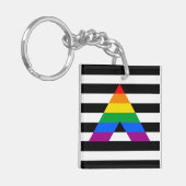 PORTE-CLÉS FIERTÉ DROITE DE LA FIERTÉ 2014 D'ALLIÉ (Devant gauche)