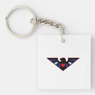 Porte-clés Fierté en cuir d'Eagle
