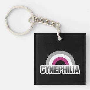Porte-clés Fierté gynéphile