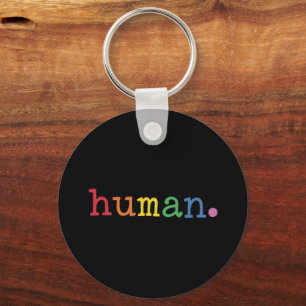 Porte-clés Fierté humaine LGBT arc-en-ciel Égalité LGBTQ