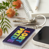 PORTE-CLÉS FIERTÉ LGBT (Devant droit)