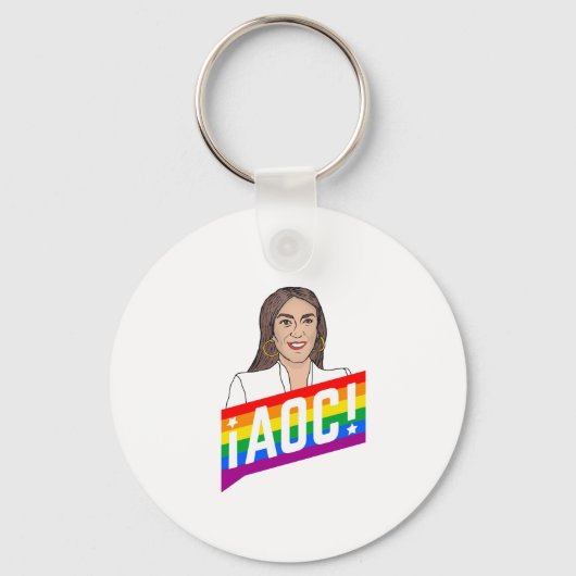 Porte-clés Fierté LGBT AOC (Recto)