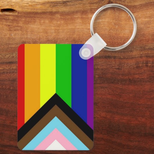 Porte-clés Fierté LGBTQ+ (Verso)