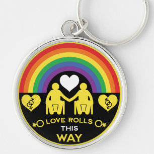 Porte-clés Fierté LGBTQ Gay Handelchair