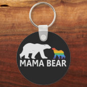 Porte-clés Fierté Mama Bear Maman fière Lgbt Mama Bear (Recto)