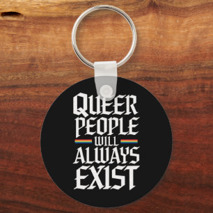 Porte-clés Fierté queer, la fierté queer, les personnes queer