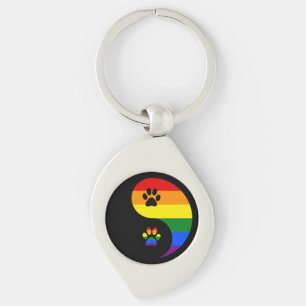 Porte-clés Fierté yin-yang
