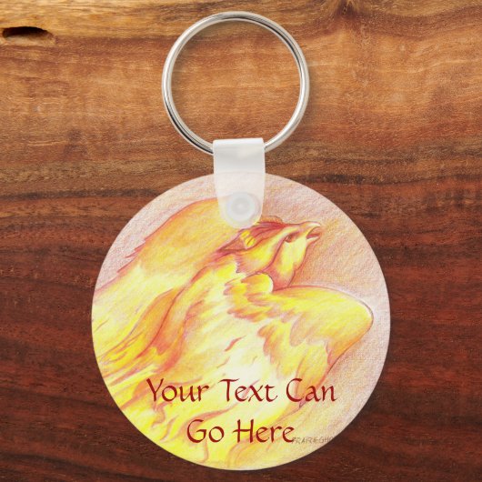 Porte-clés Fiery Phoenix Keychain (Recto)