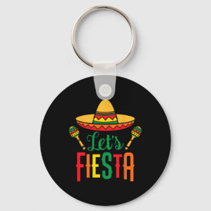 Porte-clés Fiesta Cinco De Mayo Guitare Mexicaine Sombrero