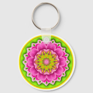 Porte-clés Fiesta Flower Round