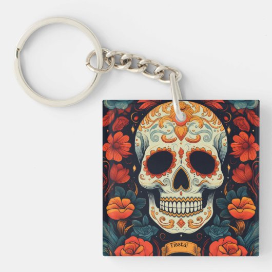 Porte-clés Fiesta ! PARTI mexicain (Devant)