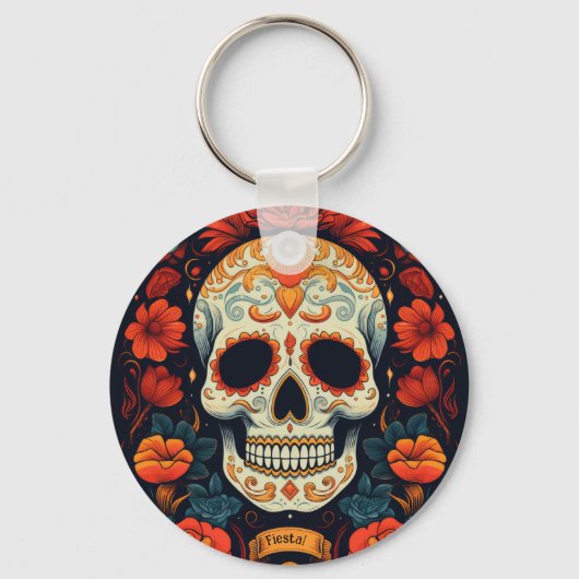 Porte-clés Fiesta ! PARTI mexicain (Recto)