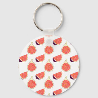 Porte-clés Fig mauve : motif coloré