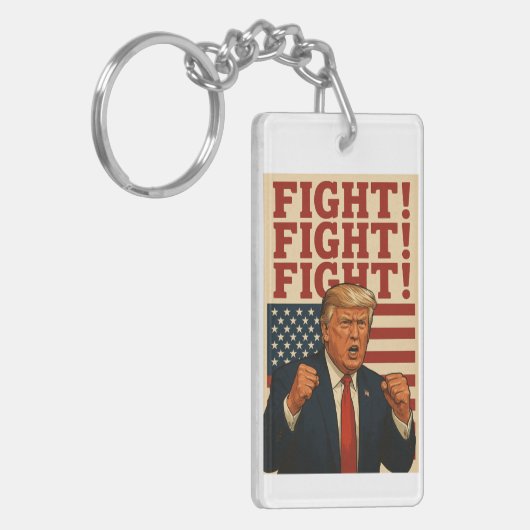 Porte-clés Fight! Fight! Fight! (Devant gauche)