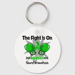 Porte-clés Fight is On Against Neurofibromatosis