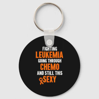 Porte-clés Fighting leukemia chemo and funny cancer quote