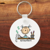 Porte-clés Figure comptable (Recto)