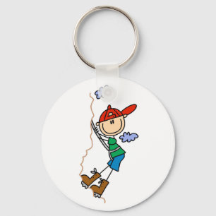 Porte-clés Figure de bâche Escalade roche