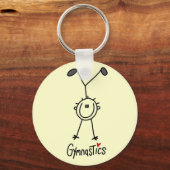 Porte-clés Figure de base Gymnastique Tshirts et cadeaux (Recto)