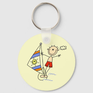 Porte-clés Figure de bâton de parachute