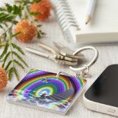 Porte-clés Figure de mystère au Stargate interdimensionnel (Devant Droit)