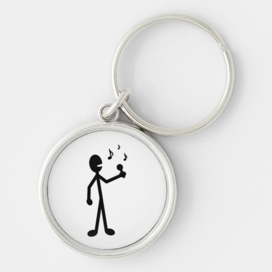Porte-clés Figure de stick (Devant)
