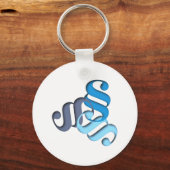 Porte-clés Figure Lettre, paragraphe shape letter (Recto)