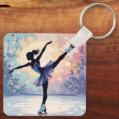 Porte-clés Figure skating (Verso)