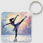 Porte-clés Figure skating (Dos)