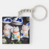 Porte-clés figurines de chats à Beckoning (Dos)