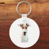Porte-clés Fil Fox Terrier Papa 2 (Recto)