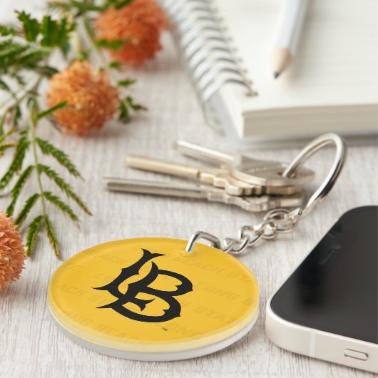 Porte-clés Filigrane de Long Beach State (Devant droit)
