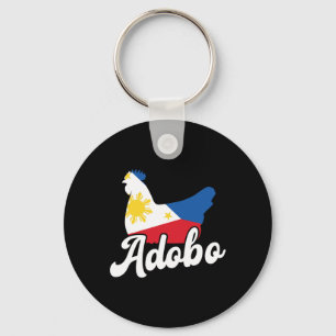 Porte-clés Filipino Chicken Adobo Drôle de dessin Pinoy Fiert