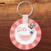 Porte-clés fille (Recto)