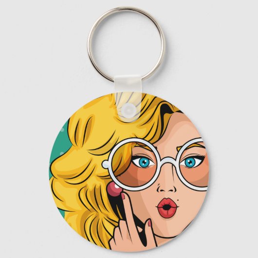 Porte-clés Fille (Recto)