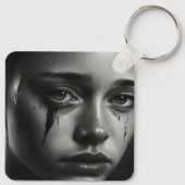 Porte-clés Fille aux larmes (Dos)